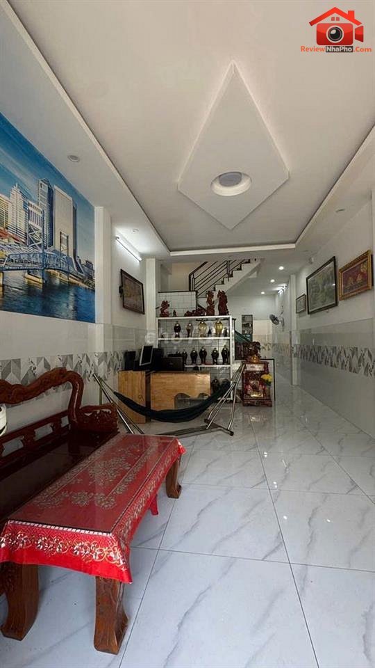 Review nhà phố Bình Trị Đông, Quận Bình Tân, TP.HCM giá 6 tỷ, diện tích 56m2