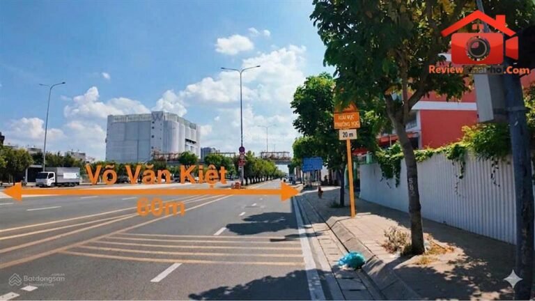 Nhà mặt tiền Võ Văn Kiệt Bình Tân giá 7.5 tỷ – review nhà phố