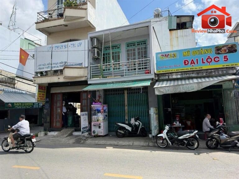 Review nhà phố Quận Bình Tân – TP.HCM giá 6.1 tỷ diện tích 48m2
