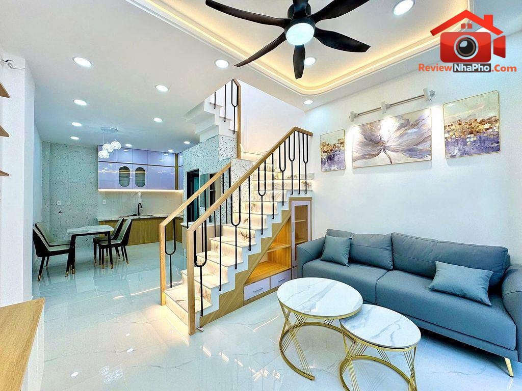 Review nhà phố Quận Tân Bình TP.HCM giá 5.19 tỷ diện tích 38m2