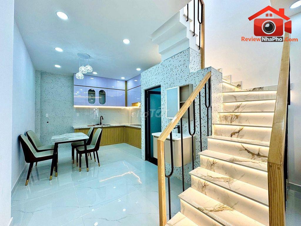 Review nhà phố Quận Tân Bình TP.HCM giá 5.19 tỷ diện tích 38m2