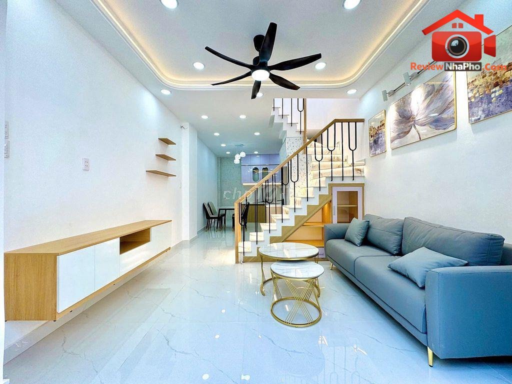 Review nhà phố Quận Tân Bình TP.HCM giá 5.19 tỷ diện tích 38m2