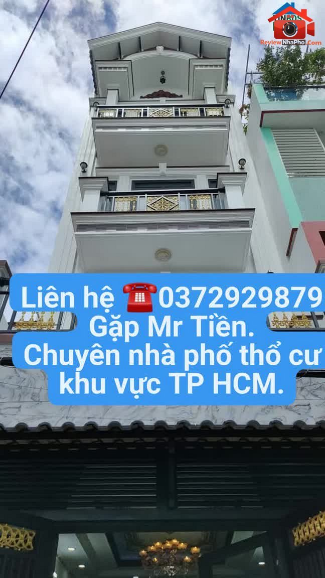 Review nhà phố Bình Tân TP.HCM – Nhà 5 tầng mới giá 6.1 tỷ
