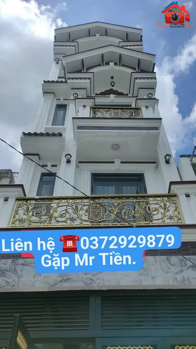 Review nhà phố Bình Tân TP.HCM – 6.2 tỷ nhà mới 5 tầng 49m2