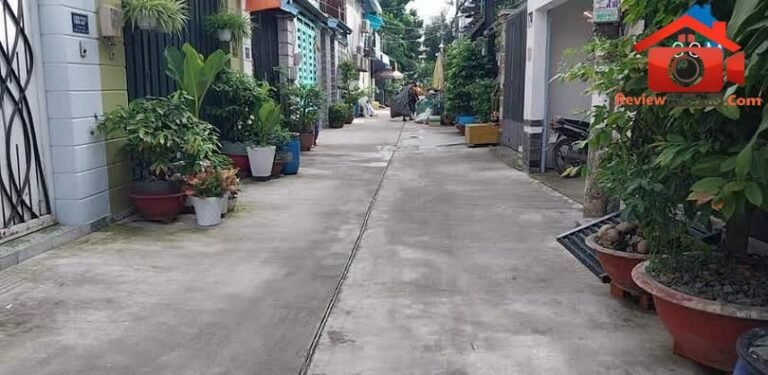 Review nhà phố Bình Tân 55m2 giá 4.55 tỷ hẻm xe hơi thông thoáng