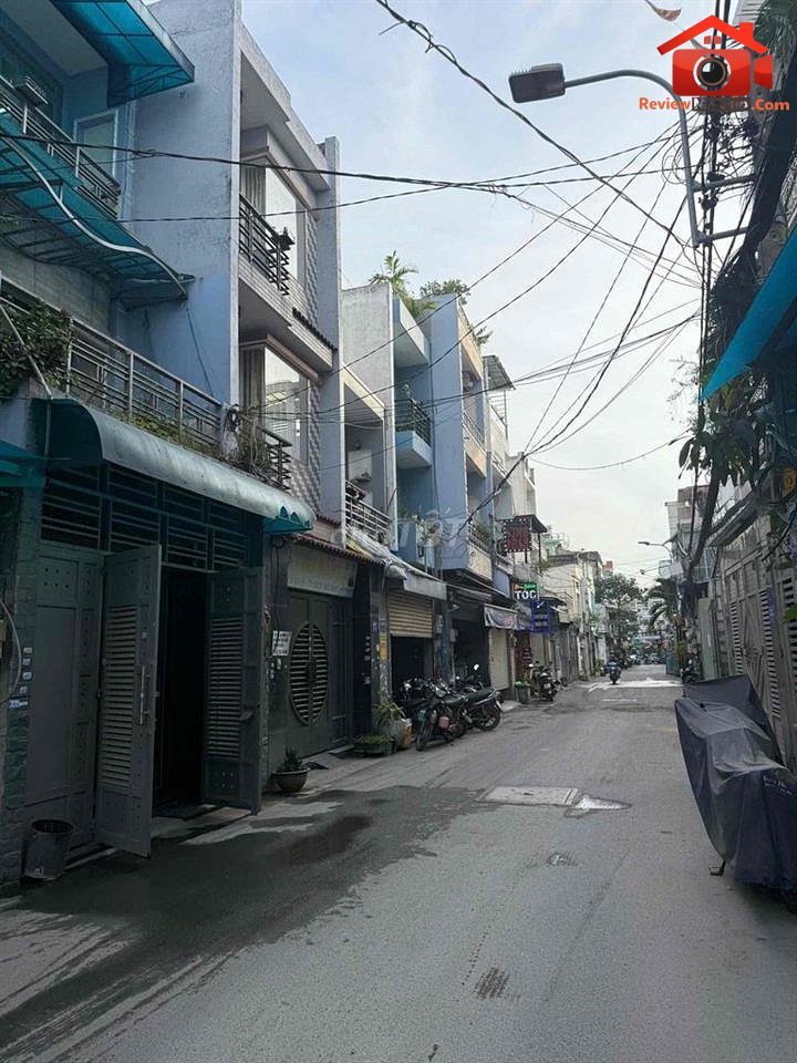 Review nhà phố mặt tiền hẻm 208 Đường Số 5 Quận Bình Tân TP.HCM giá 9 tỷ