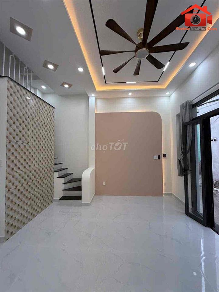 Review nhà phố Quận Tân Bình TP.HCM, nhà mới 2 tầng 2PN giá 3.56 tỷ