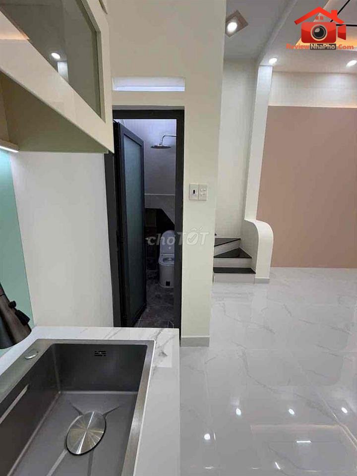 Review nhà phố Quận Tân Bình TP.HCM, nhà mới 2 tầng 2PN giá 3.56 tỷ