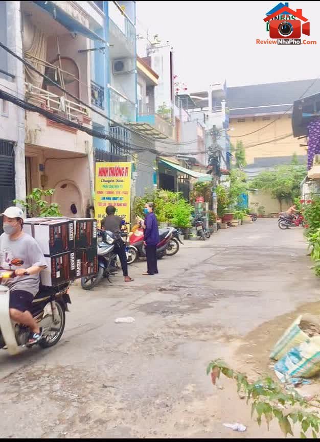 Review nhà phố 4 tầng Quận Bình Tân TP.HCM, nhà đất sổ đỏ