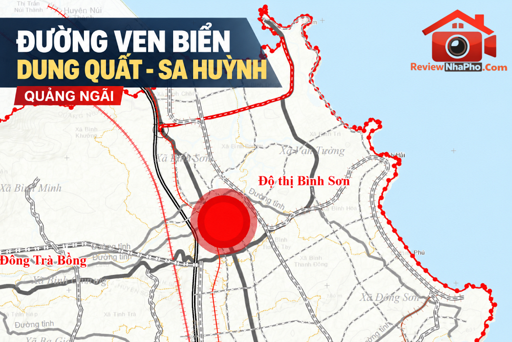 Quảng Ngãi đẩy nhanh tiến độ dự án đường ven biển 30km
