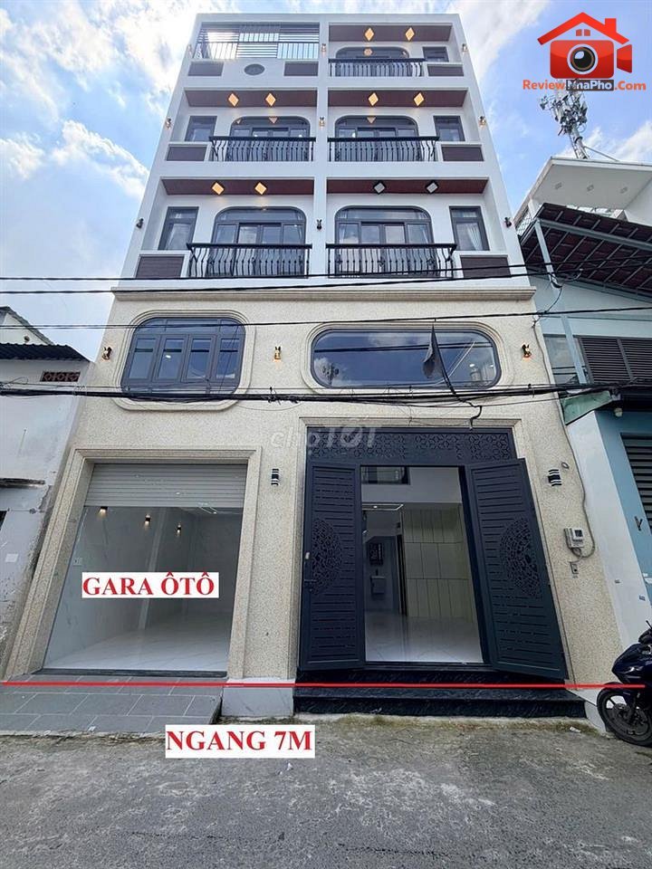 Review nhà phố Quận Bình Tân TP.HCM, 6 tỷ ngang 7m
