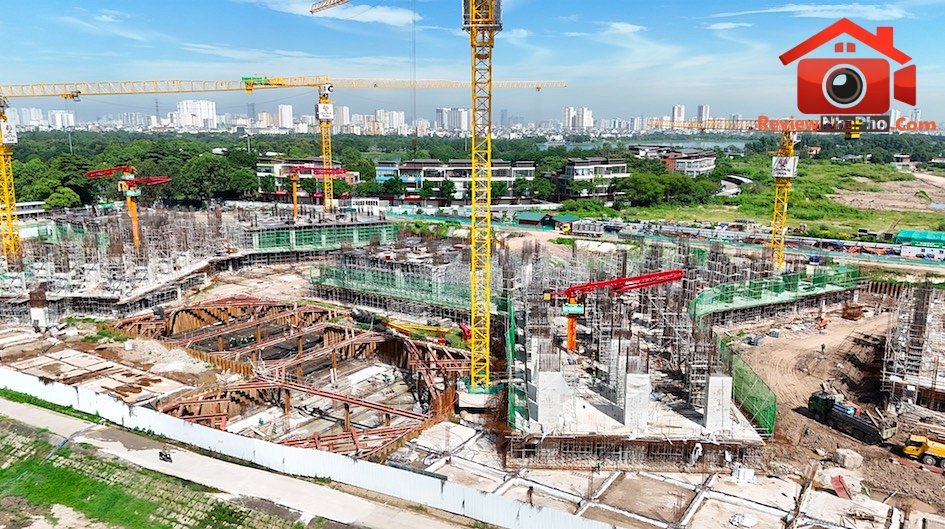 Cận cảnh công trường Gamuda Central Park sau 5 tháng khởi công