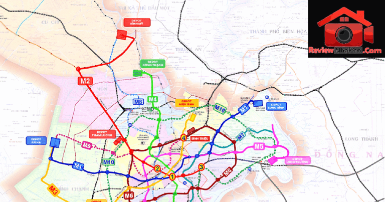 Metro số 4 TP.HCM: Hơn 1.800 hộ dân bị thu hồi đất