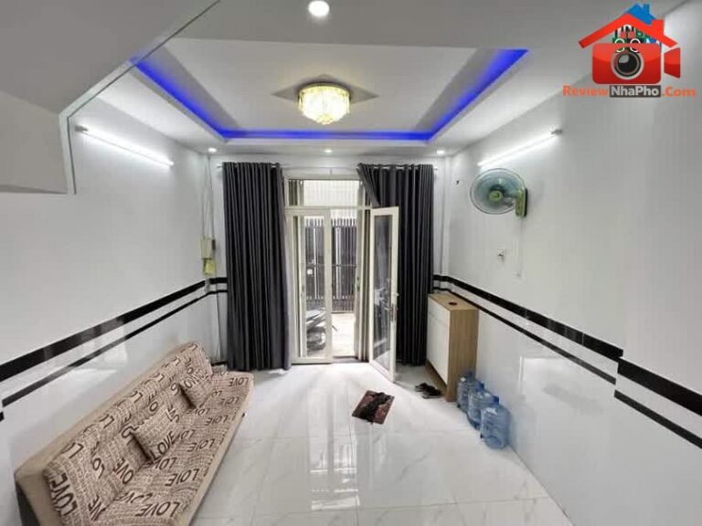 Review nhà phố Hương Lộ 2 Bình Tân TP.HCM với giá 6.5 tỷ