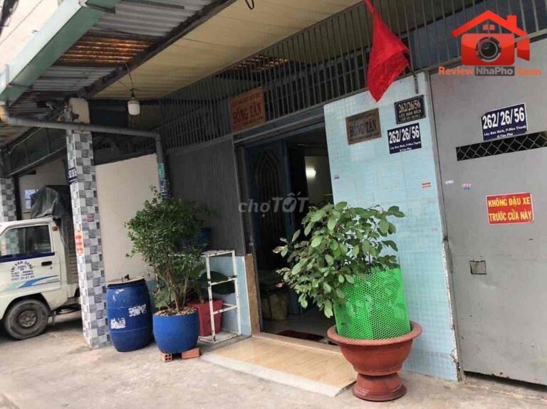 Review nhà phố TP.HCM tại Đường Lũy Bán Bích vừa xây căn hộ cho thuê