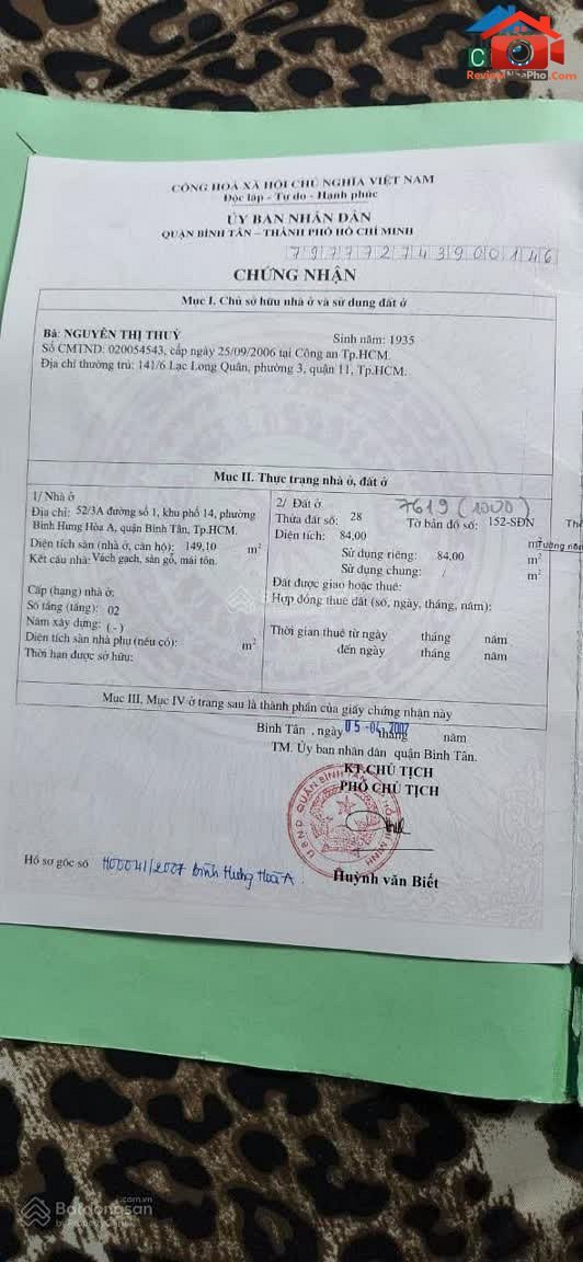 Review nhà phố Bình Tân 6.9 tỷ, 84m2 mặt tiền 4m… – Bán nhà mặt phố Quận Bình Tân – TP Hồ Chí Minh giá BÁN 5 – 7 tỷ
