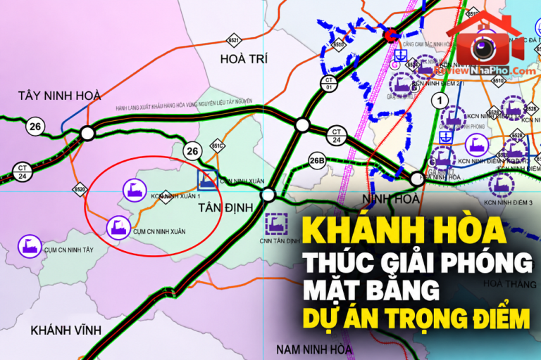 Khánh Hòa đẩy nhanh giải phóng mặt bằng cho dự án lớn