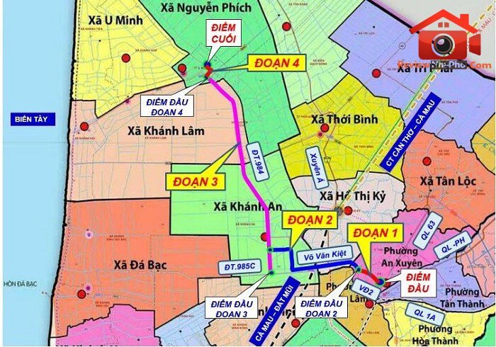 Phê duyệt đầu tư tuyến đường gần 1.870 tỷ đồng tại Cà Mau