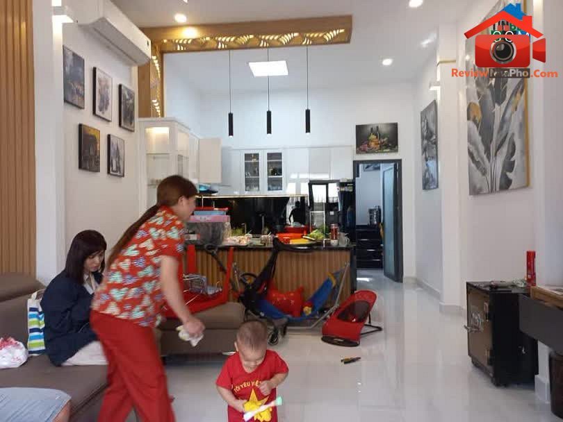 Review nhà phố Bình Tân TP.HCM – Nhà đẹp lung linh 3 tầng giá 4.5 tỷ