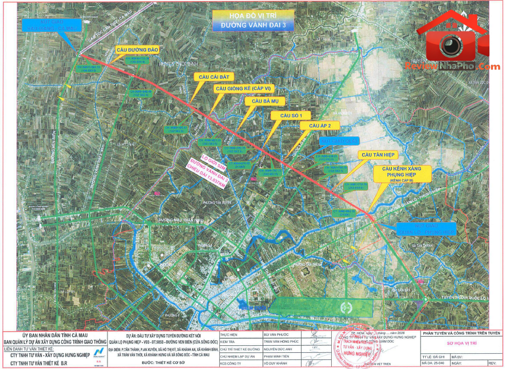 8 xã, phường ở Cà Mau sắp có tuyến đường 50km đi qua, xây mới 19 cây cầu- Ảnh 2.