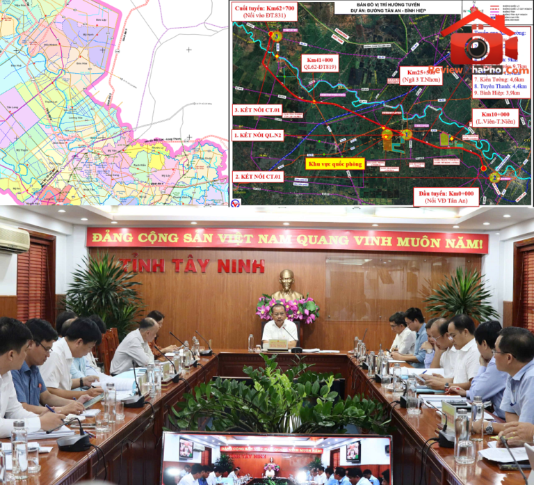 Tiến độ đầu tư các tuyến giao thông lớn tại Tây Ninh