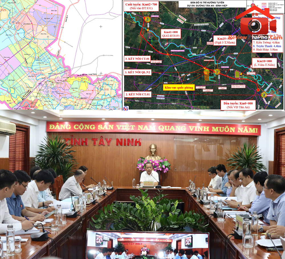 Tiến độ đầu tư các tuyến giao thông lớn tại Tây Ninh