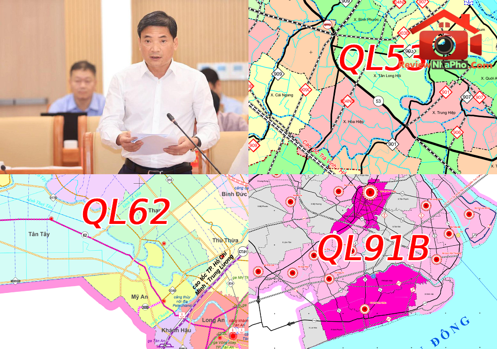 Thông tin nâng cấp Quốc lộ 53, 62 và 91B tại Đồng bằng sông Cửu Long