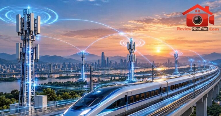 Việt Nam phát triển mạng 5G cho đường sắt tốc độ cao
