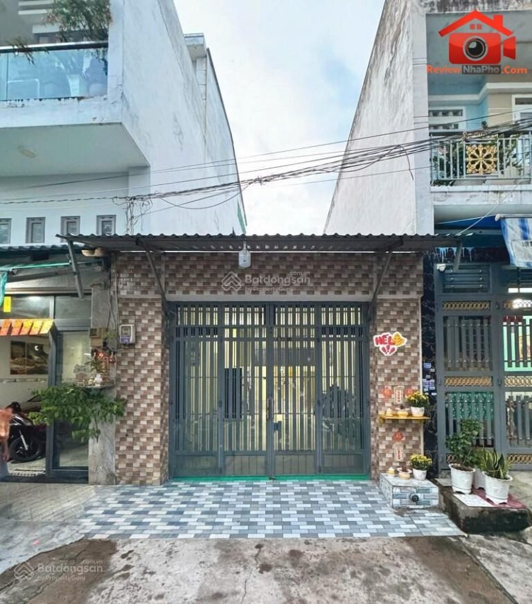 Review nhà phố Quận Bình Tân – Hồ Chí Minh giá 4.9 tỷ rộng 72m2