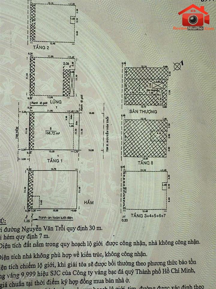 Review nhà phố mặt tiền 307B Nguyễn Văn Trỗi, Tân Bình, TP.HCM