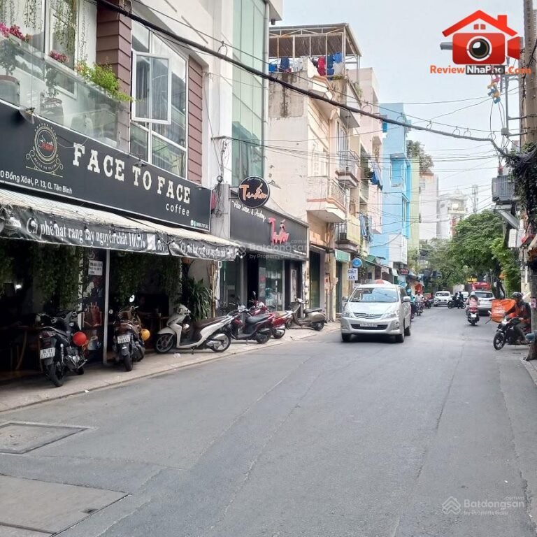 Review nhà phố Tân Bình 4 tầng mặt tiền đường Đồng Xoài giá 5.4 tỷ