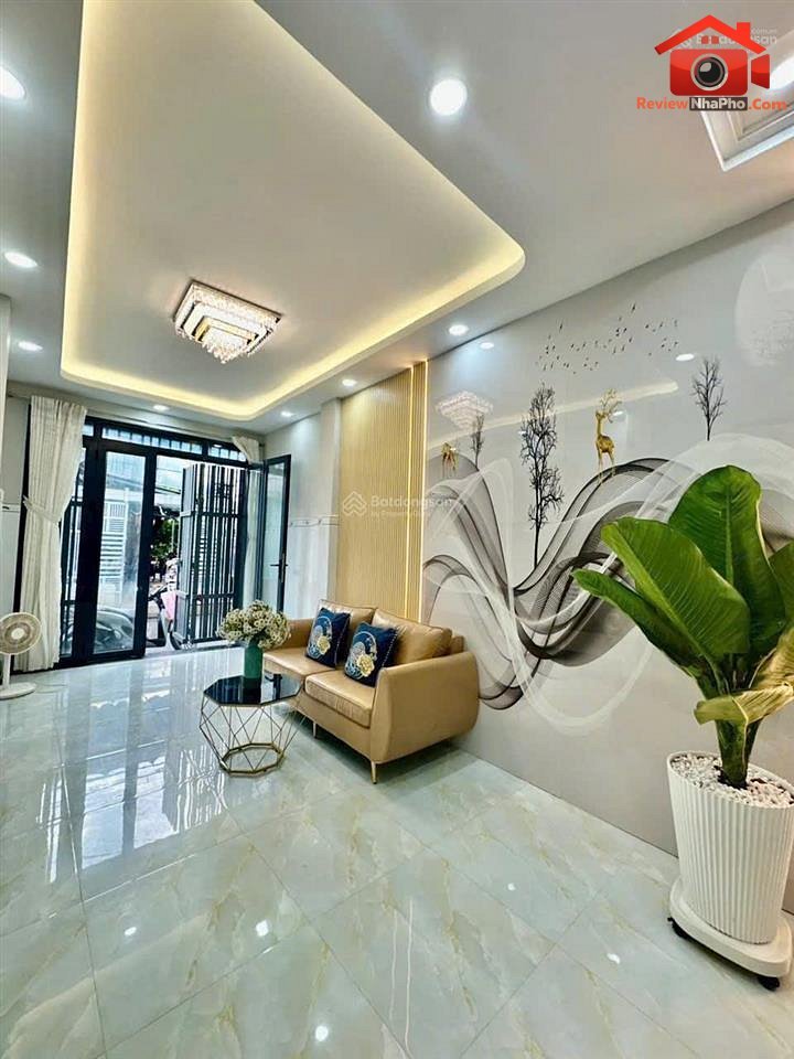 Review nhà phố Quận Bình Tân TP.HCM hẻm xe tăng đỗ cửa giá 4.6 tỷ