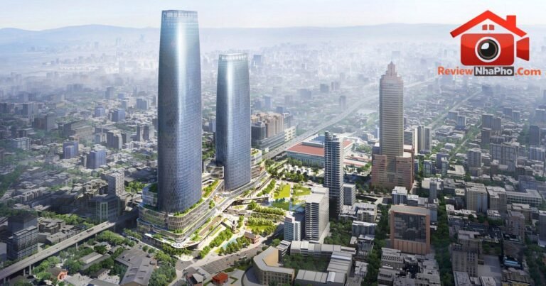 Taipei Twin Towers: Tổ hợp cao nhất Đài Bắc có gì đặc biệt?