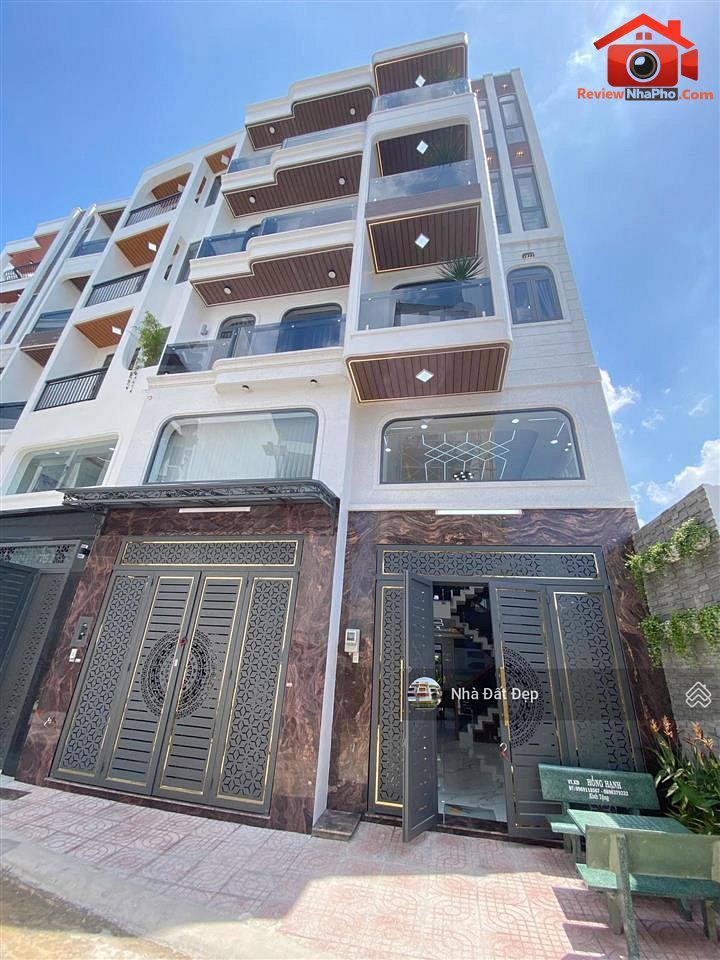 Review nhà phố 5 tầng đường Mã Lò Quận Bình Tân, TP.HCM giá 7.4 tỷ