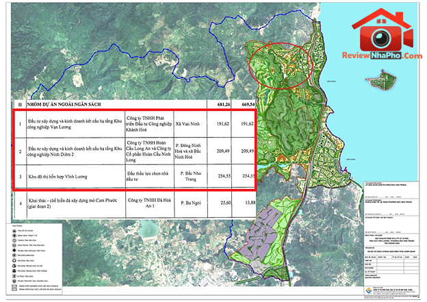 Danh sách dự án sắp thu hồi đất tại Khánh Hòa 2026