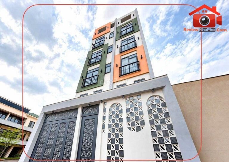 Review nhà phố Quận Bình Tân TP.HCM – Tòa nhà full nội thất giá 15 tỷ