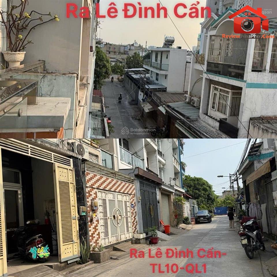 Review nhà phố 3 tầng Hương Lộ 2 Bình Tân TP.HCM giá 5.5 tỷ