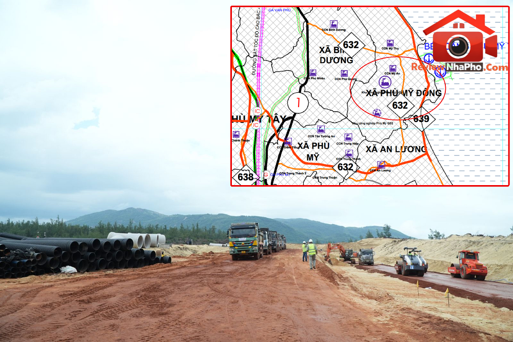 Khám phá dự án hạ tầng khu công nghiệp Phù Mỹ tại Gia Lai