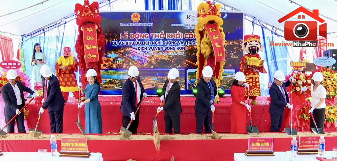Khởi công khu du lịch 124 tỷ ven sông Kôn tại Gia Lai