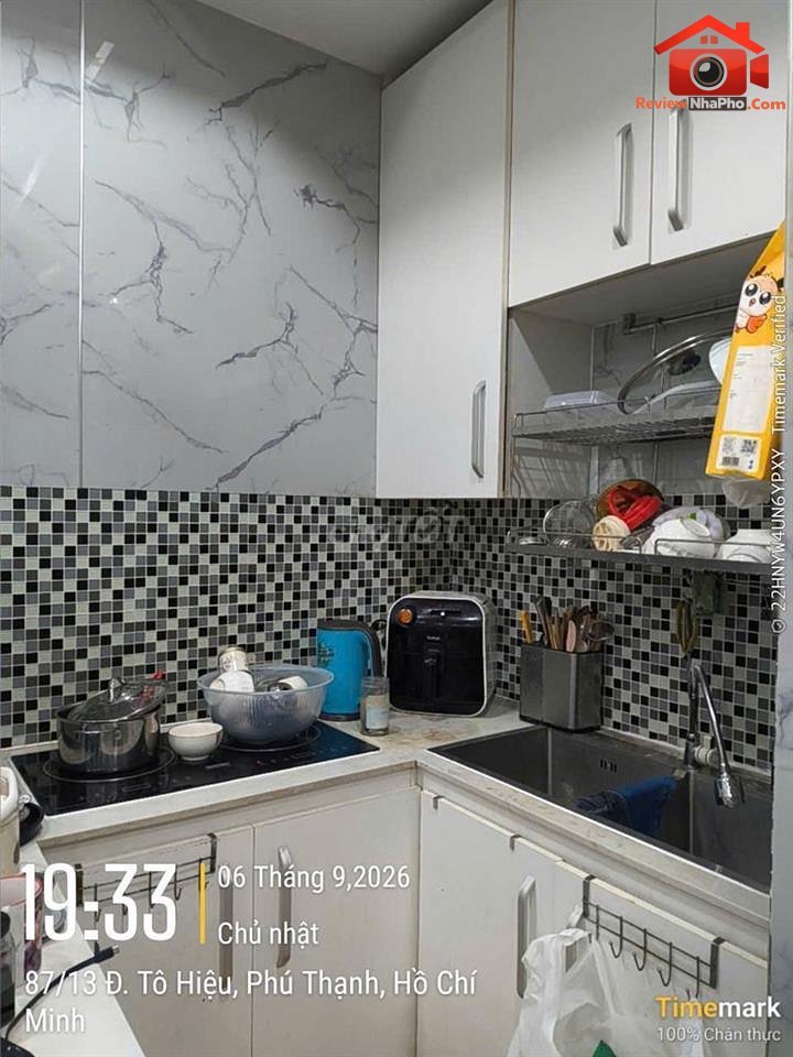 Review nhà phố Tô Hiệu, Phường Hiệp Tân, Quận Tân Phú, TP.HCM – giá 2.3 tỷ