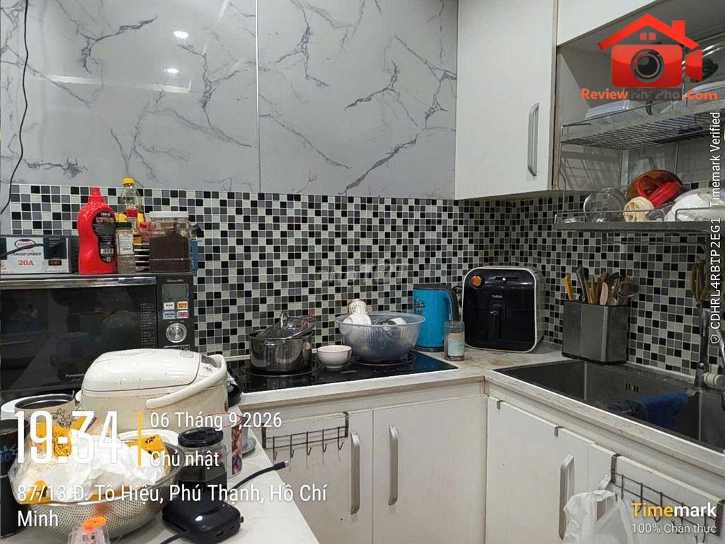 Review nhà phố Tô Hiệu, Phường Hiệp Tân, Quận Tân Phú, TP.HCM – giá 2.3 tỷ