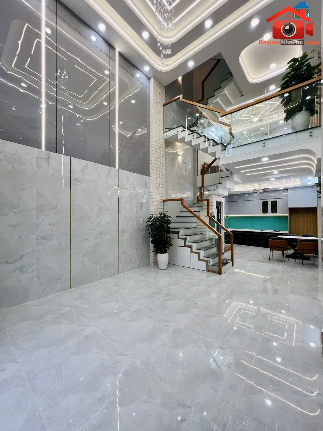 Review nhà phố quận Bình Tân, TP.HCM giá 6,9 tỷ – 50m² 5PN 5WC