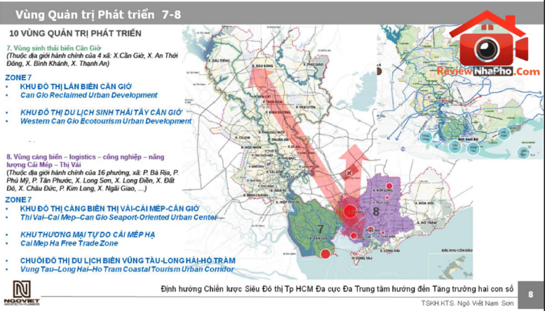 Phát triển chuỗi đô thị biển từ Cần Giờ đến Vũng Tàu
