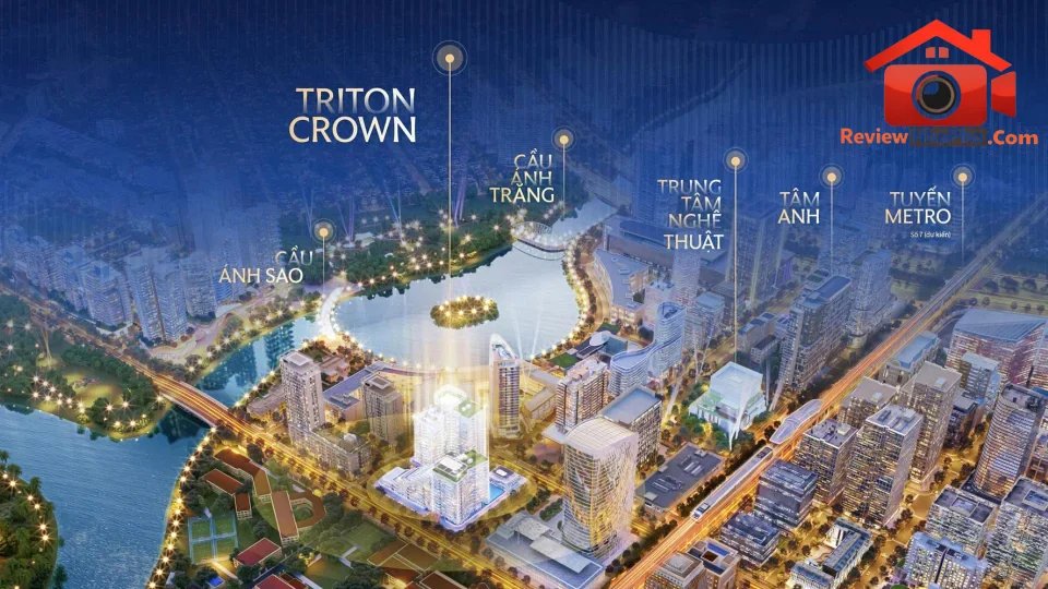 Đầu tư Triton Crown Phú Mỹ Hưng: Cơ hội từ vị trí đắc địa