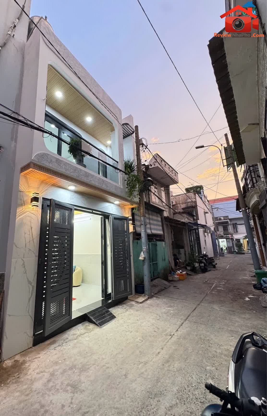 Review nhà phố Bình Tân TP.HCM – Nhà 2 tầng mới đẹp 40m2 giá 485 tỷ