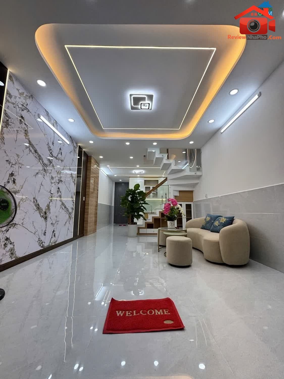 Review nhà phố Bình Tân TP.HCM – Nhà 2 tầng mới đẹp 40m2 giá 485 tỷ