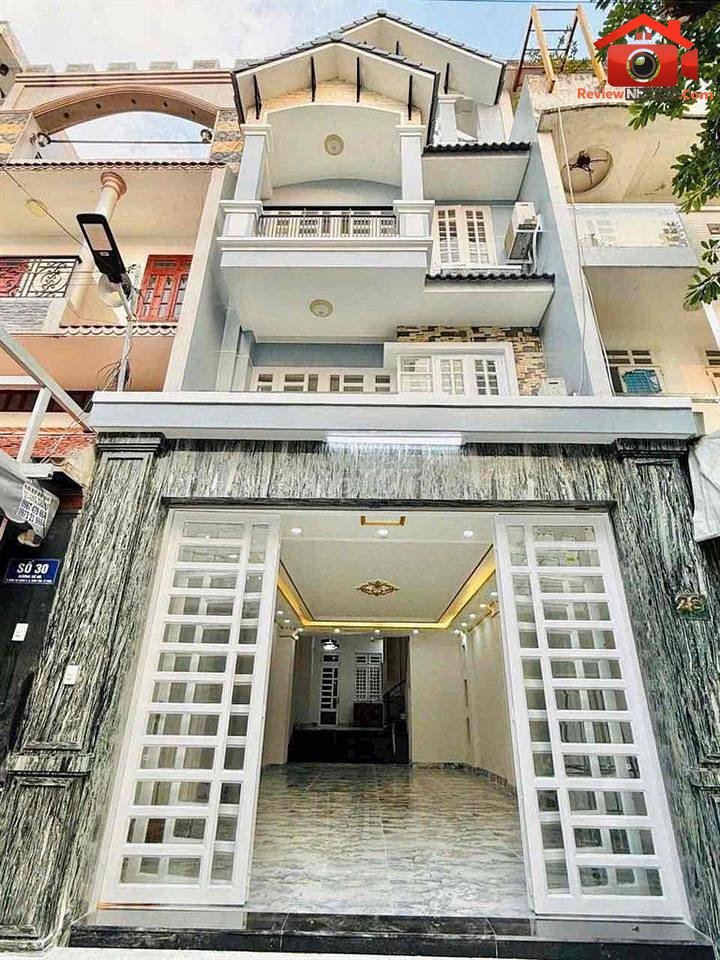 Review nhà phố Quận Bình Tân TP.HCM, 100m2 giá 13.8 tỷ