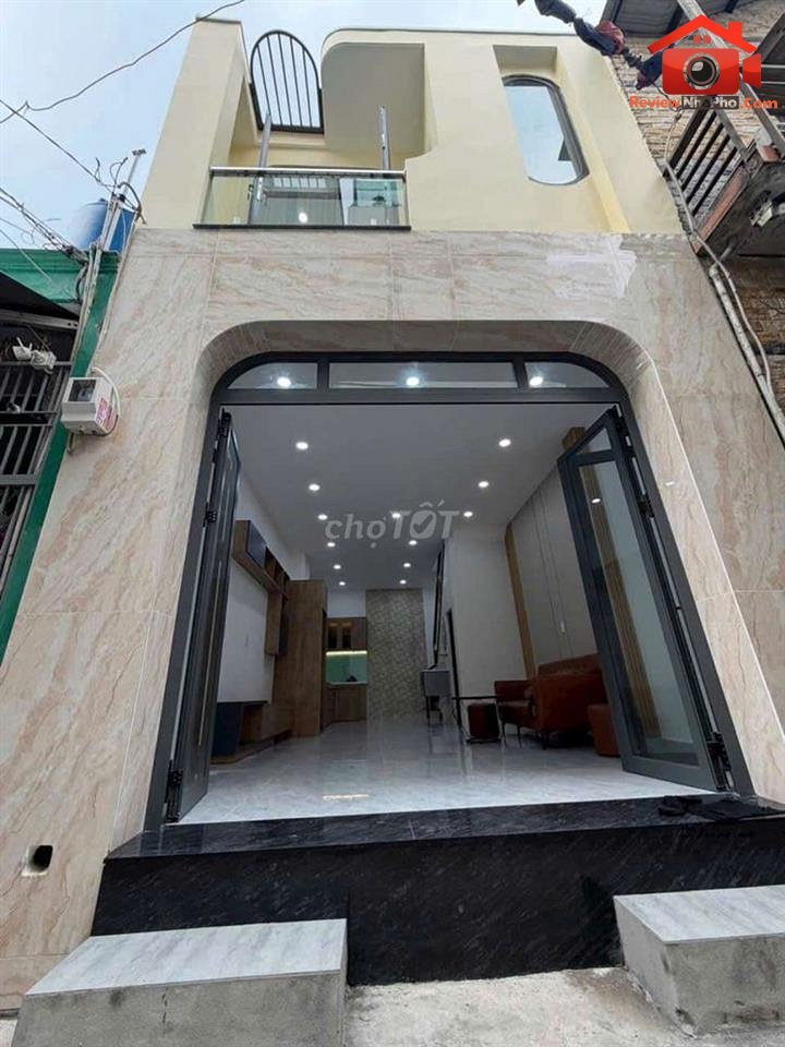 Review nhà phố 36m2 hẻm 59 Bùi Tư Toàn, Bình Tân, TP.HCM
