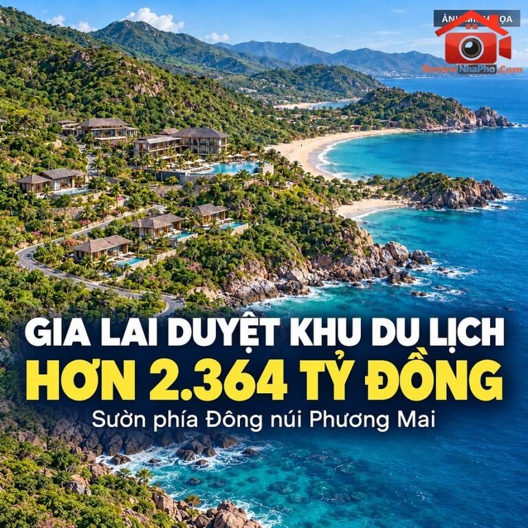 Dự án nghỉ dưỡng 2.300 tỷ trên sườn núi Phương Mai