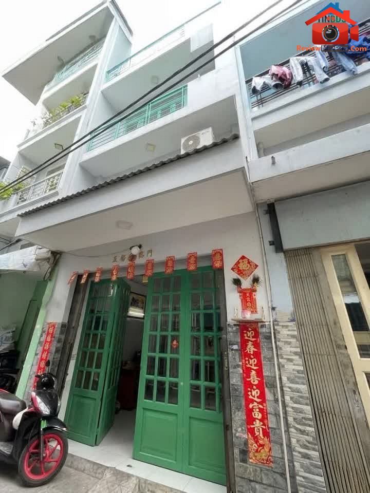 Review nhà phố Miếu Bình Đông Bình Tân TP.HCM giá 3.85 tỷ diện tích 32m2